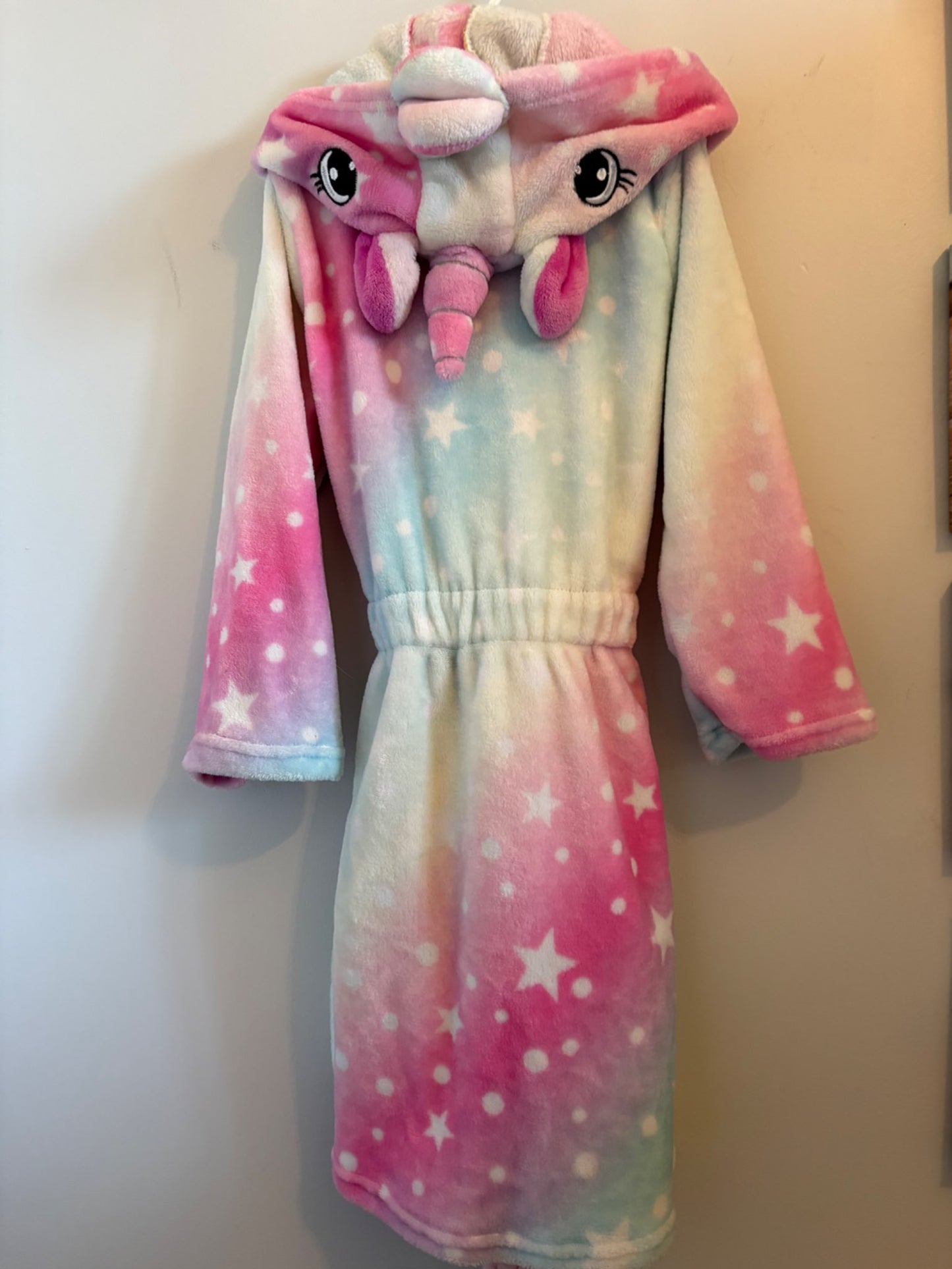 Girls unicorn robe 6-7 years, Kids 7