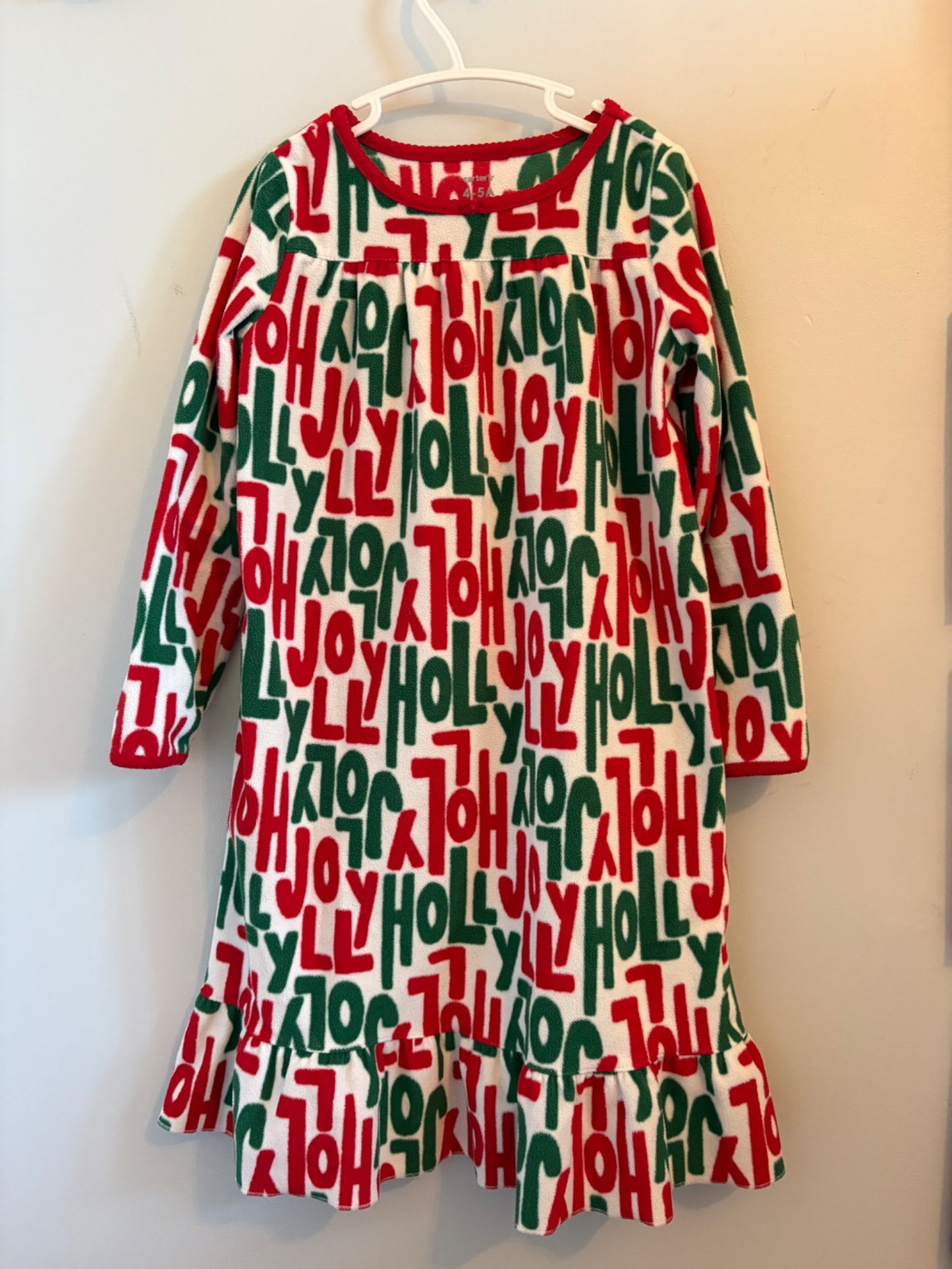 Christmas girls pajamas 4-5t