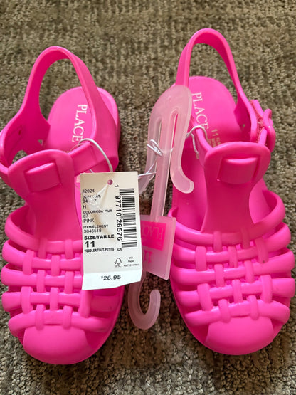 Girls Jelly Sandals size 11, Shoes 11 (Toddler:2-4yr)