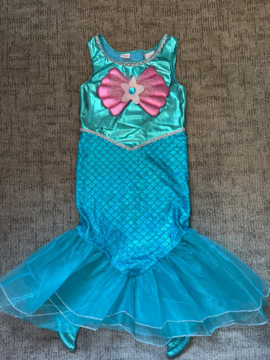 Mermaid Costume size 4, Kids 4/4T