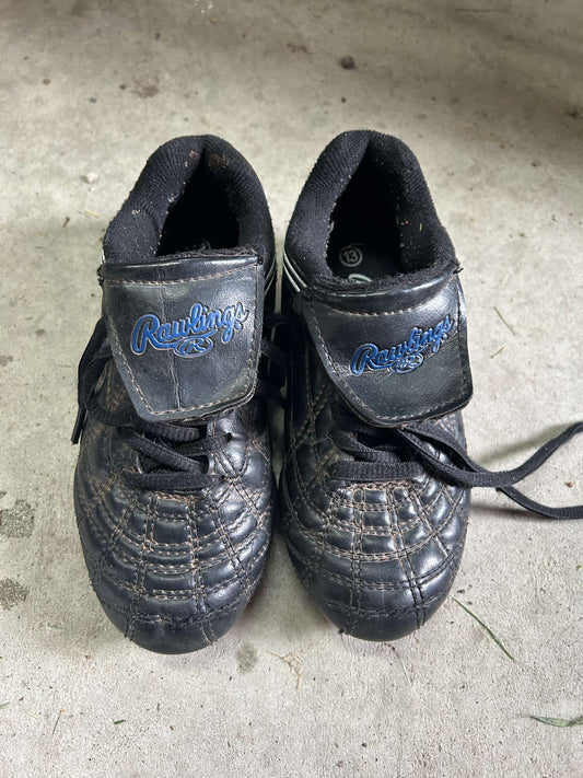Baseball Cleats, Shoes 13 (Kids:4-8yr)