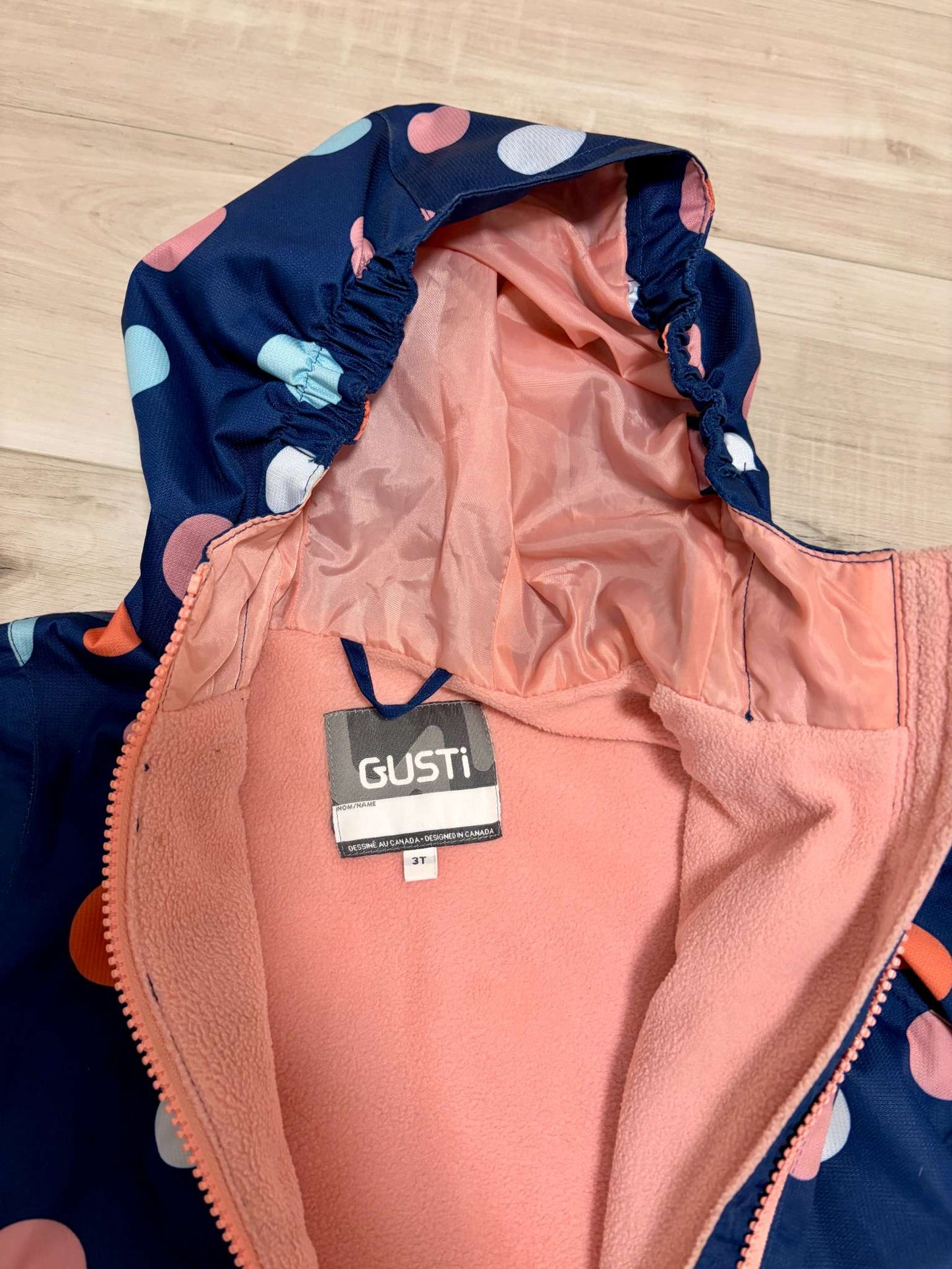 Fleece-Lined Rain Suit (Jacket & Pants), Gusti, 3T, Kids 3T