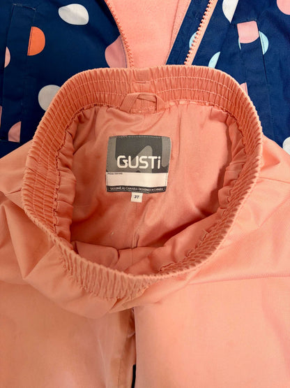 Fleece-Lined Rain Suit (Jacket & Pants), Gusti, 3T, Kids 3T