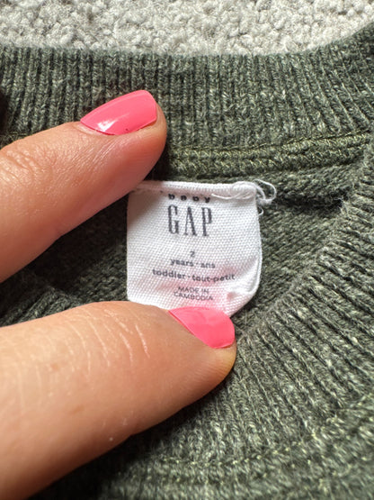 2T gap green sweater, Kids 2T