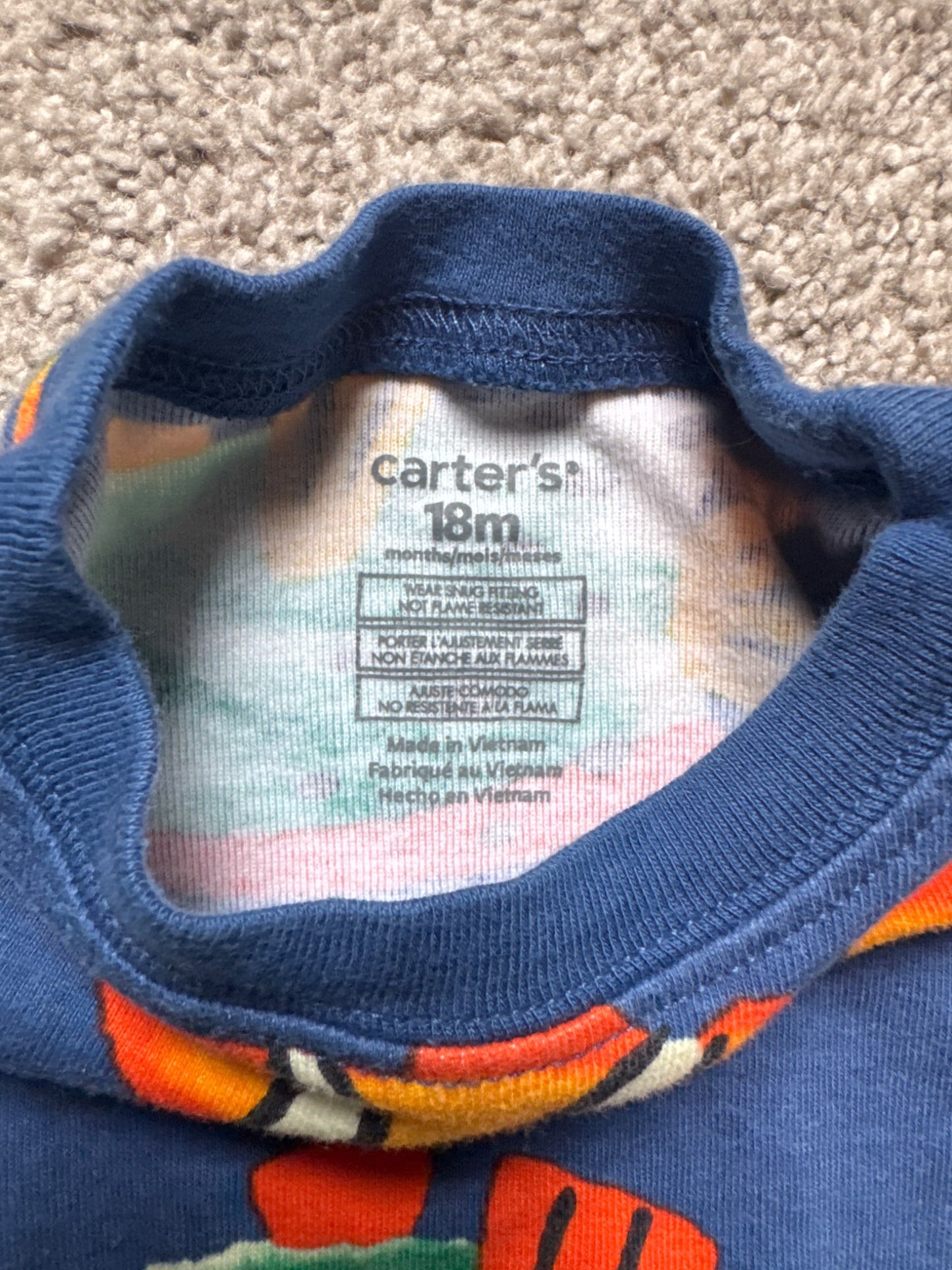 Fish fit 18m (fits small)