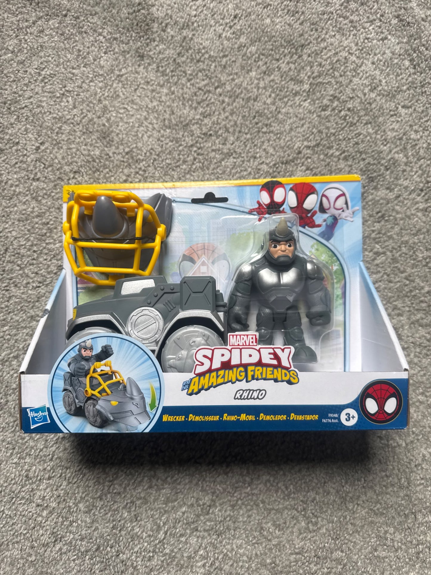 Spidey and Friends Rhino figure
