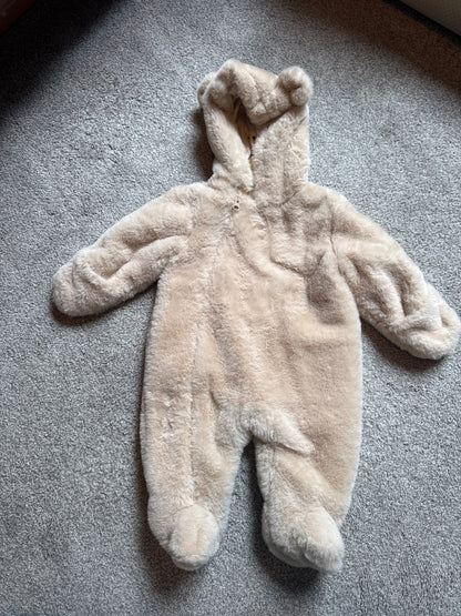 First Wish 3-6m bunting suit, Kids 6 Month (3-6M)