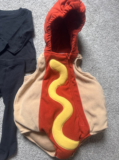 3-6m hot dog costume, Kids 6 Month (3-6M)