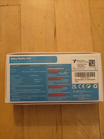 Ankle and wrist rattle