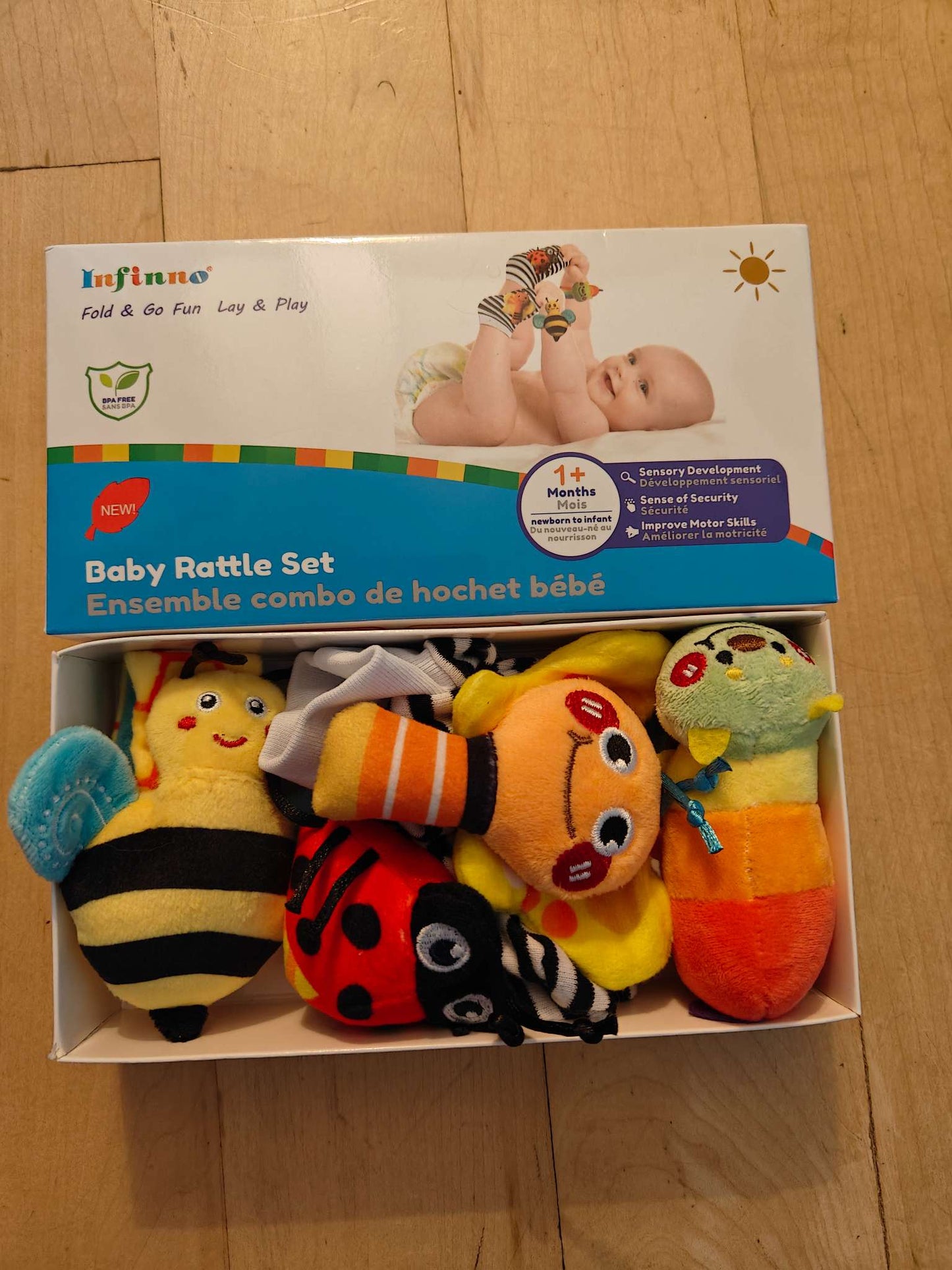 Ankle and wrist rattle