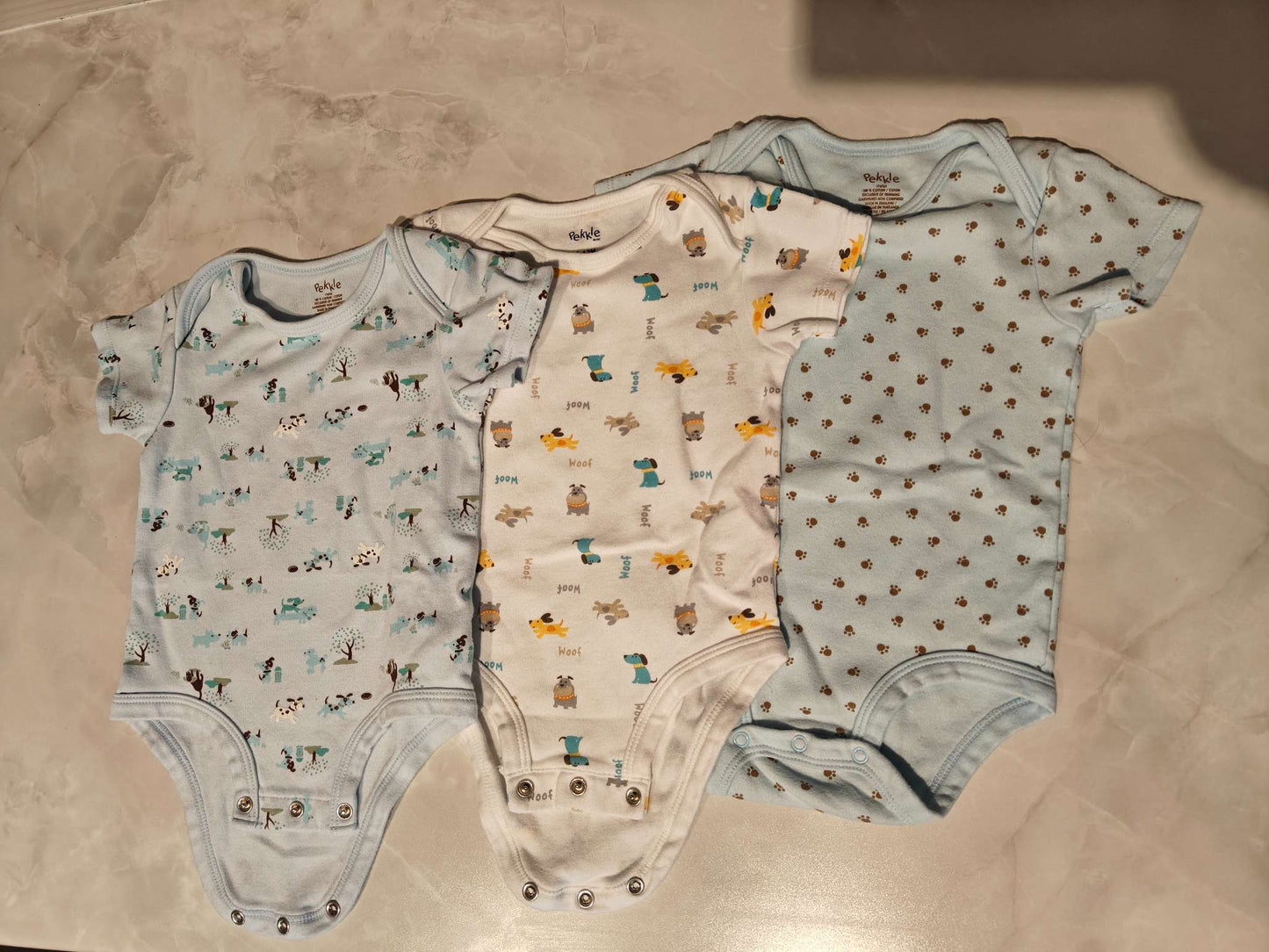 Pekkle Onesies, Kids 9 Month (6-9M)