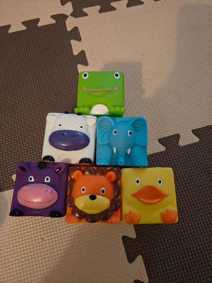 Soft animal blocks