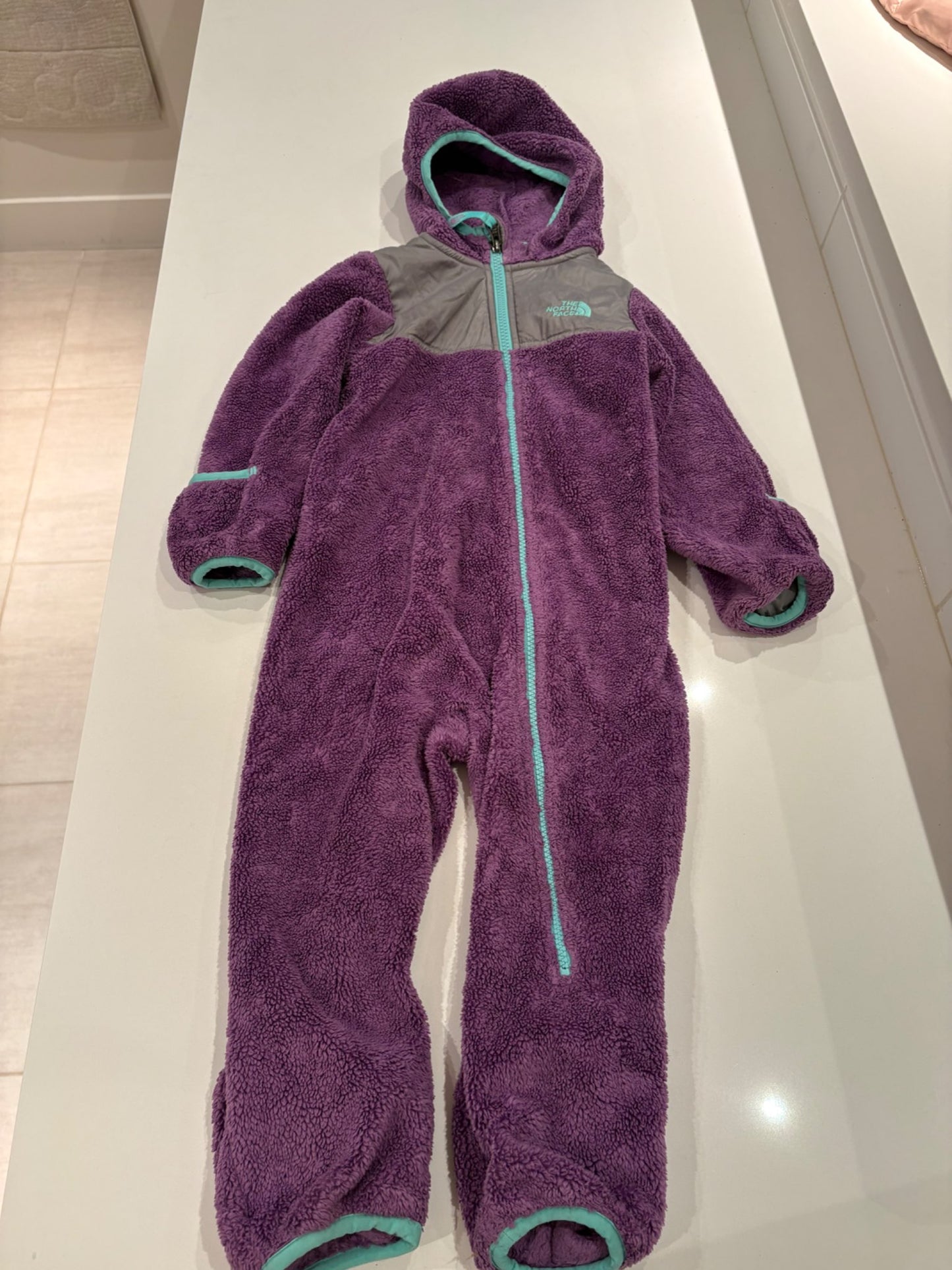 North Face Fleece Outdoor One Piece, Kids 24 Month (18-24M)