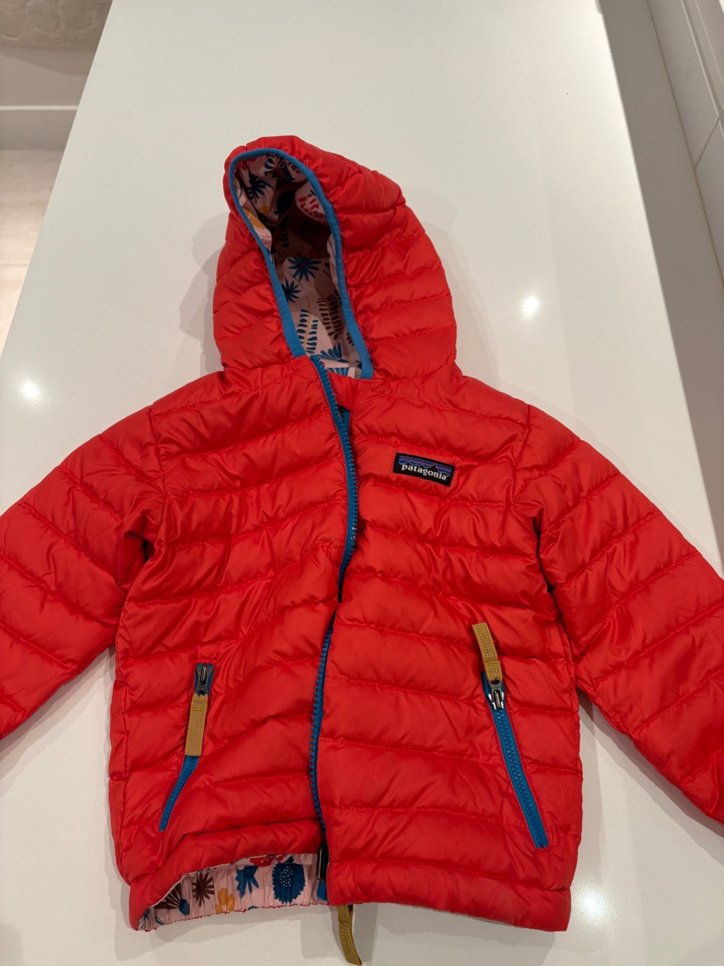 Reversible Patagonia Puff Coat , Kids 3T