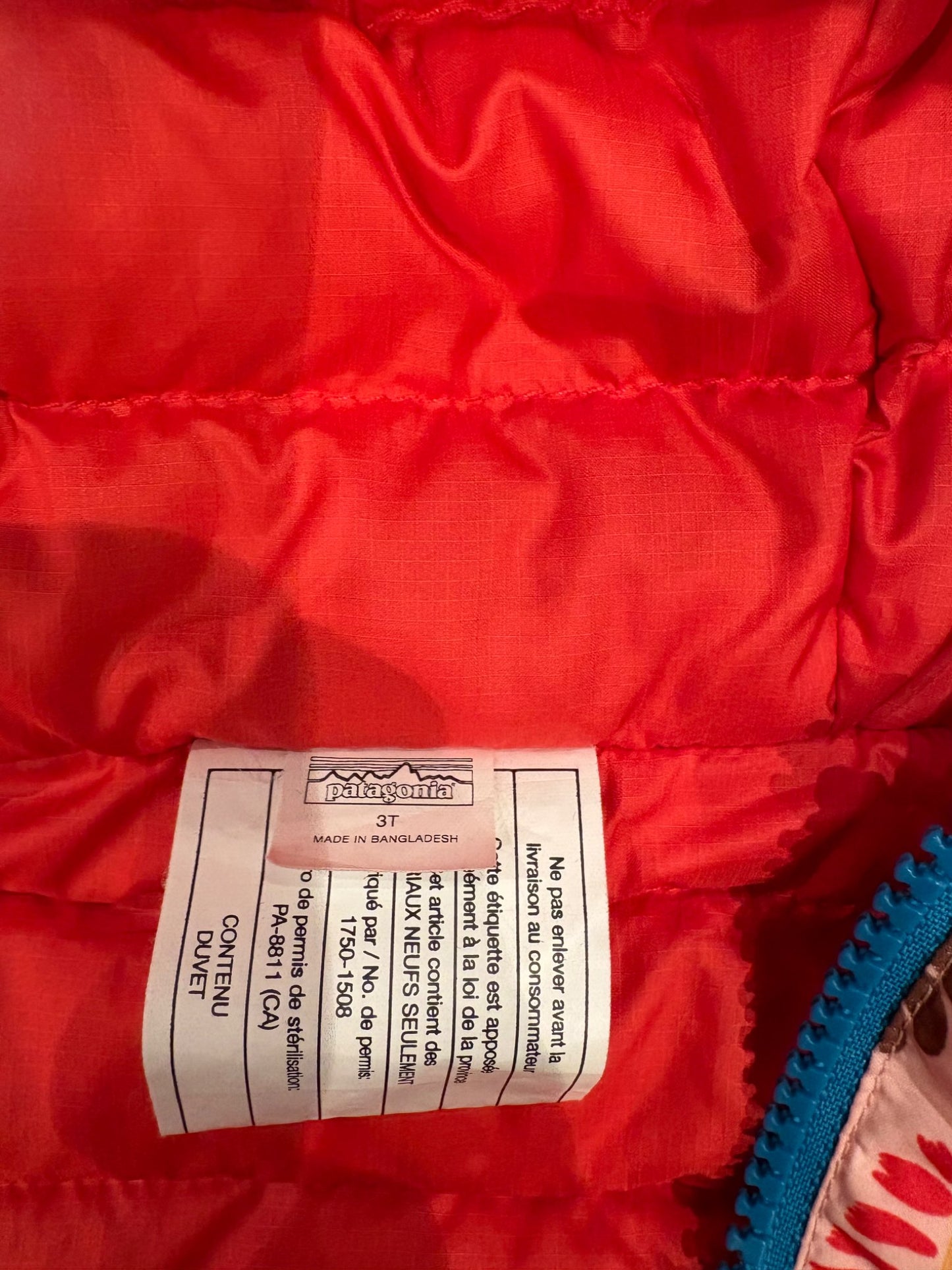 Reversible Patagonia Puff Coat , Kids 3T