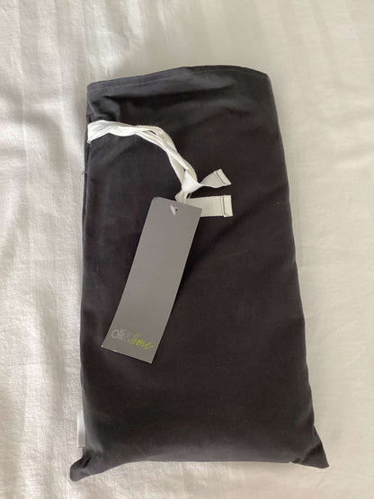 Ollie & Lime Charcoal Crib Skirt