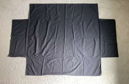 Ollie & Lime Charcoal Crib Skirt