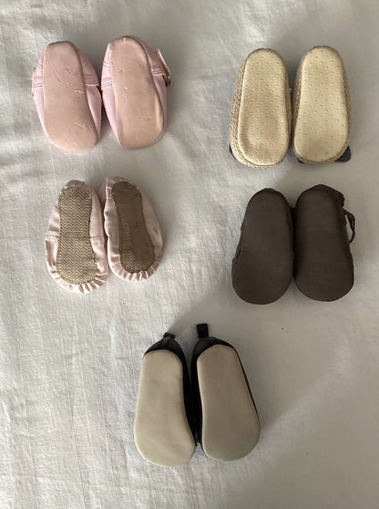 Baby Gap & Old Navy Baby Shoes (Bundle of 5 pairs) 3-6 months, Shoes 2 (Baby: 0-12 mth)