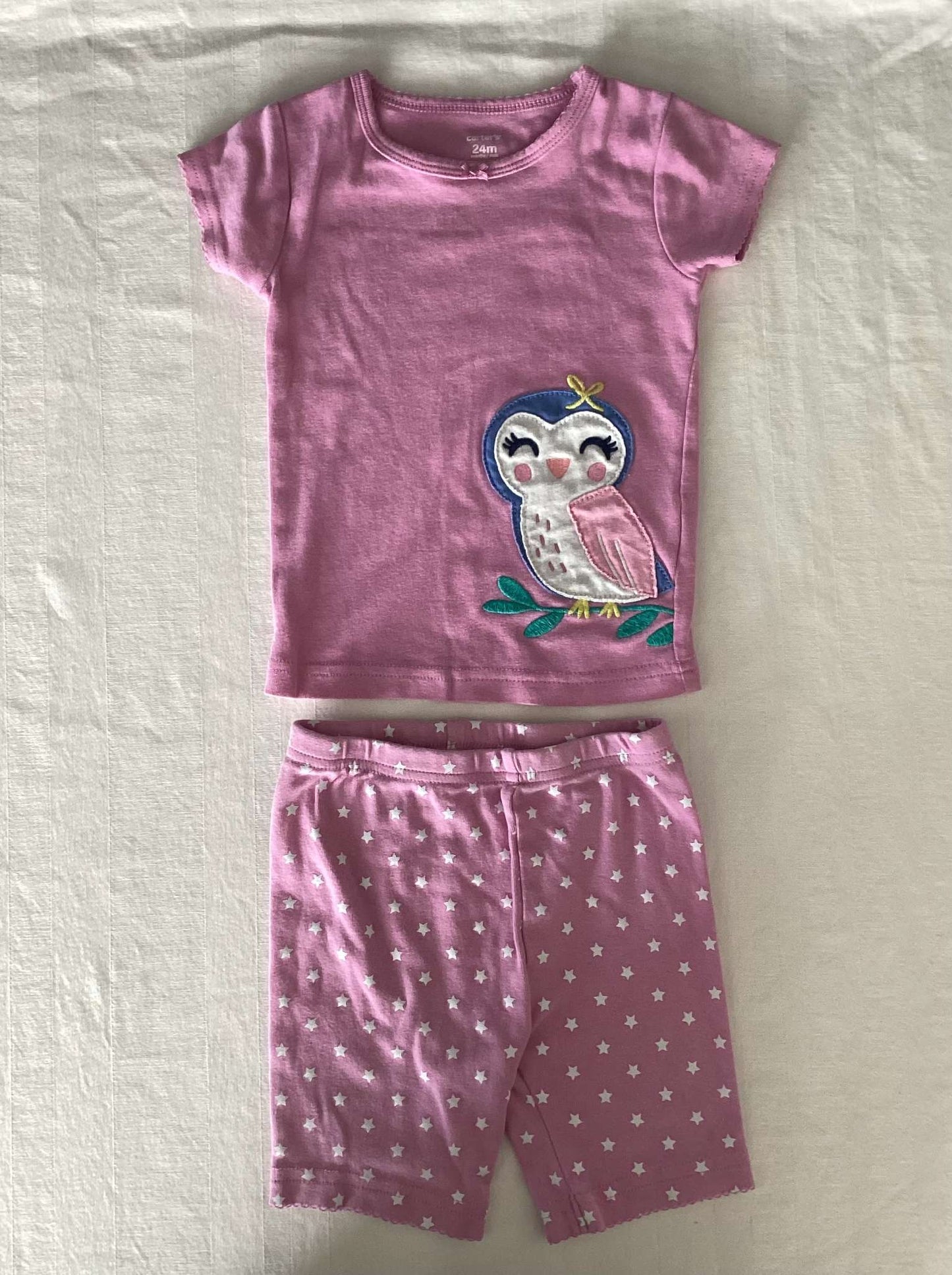 Toddler Girls 2 piece PJ Sets. (Bundle of 2) 24 months, Kids 2T