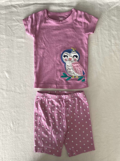 Toddler Girls 2 piece PJ Sets. (Bundle of 2) 24 months, Kids 2T