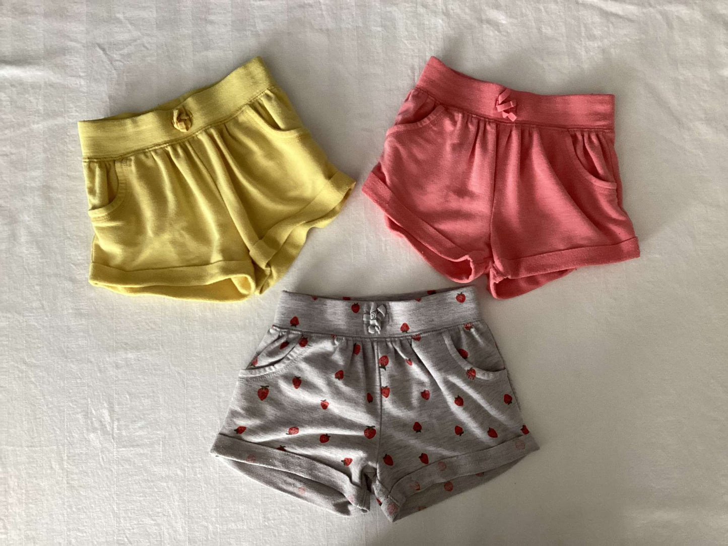 Old Navy Toddler Girls Shorts (Bundle of 3) 2T, Kids 2T