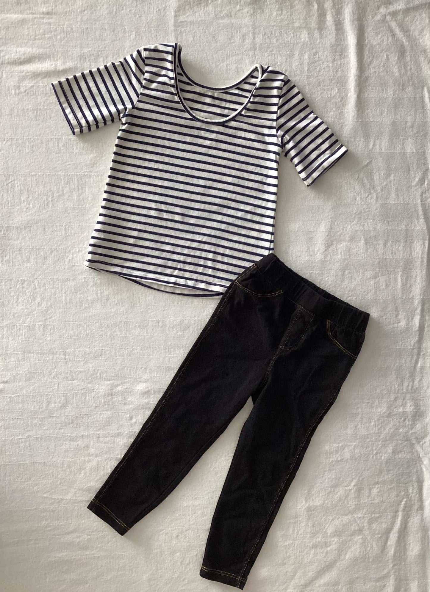 Toddler Girls Shirt & Legging Outfit (Bundle of 2 items) 2T, Kids 2T