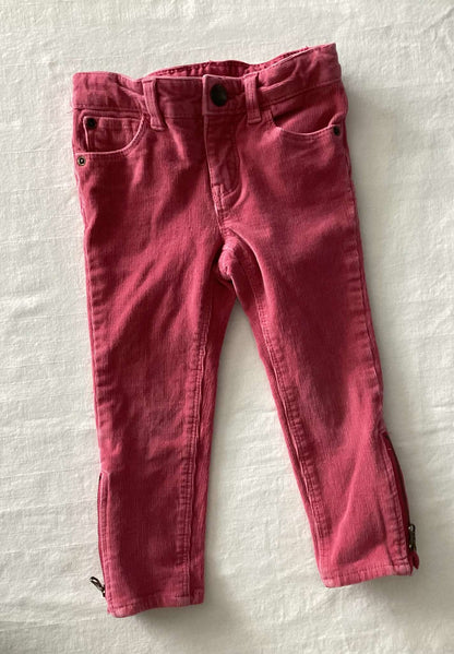 Toddler Girls Corduroy Pants (Bundle of 2) 2T, Kids 2T
