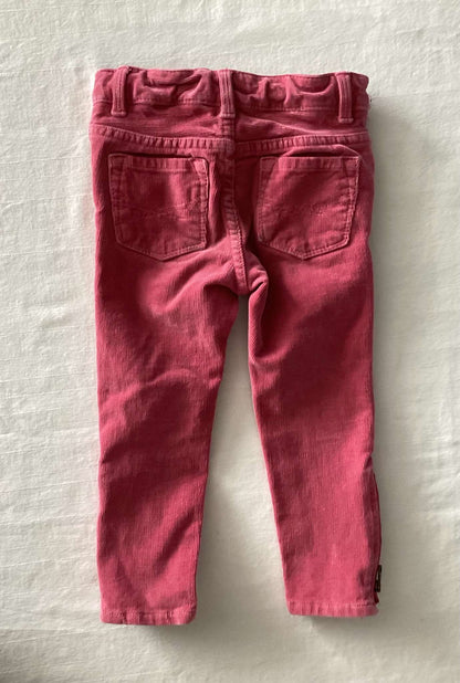 Toddler Girls Corduroy Pants (Bundle of 2) 2T, Kids 2T