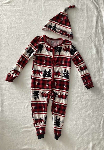 Toddler Christmas Sleeper with Hat 18-24 months, Kids 24 Month (18-24M)