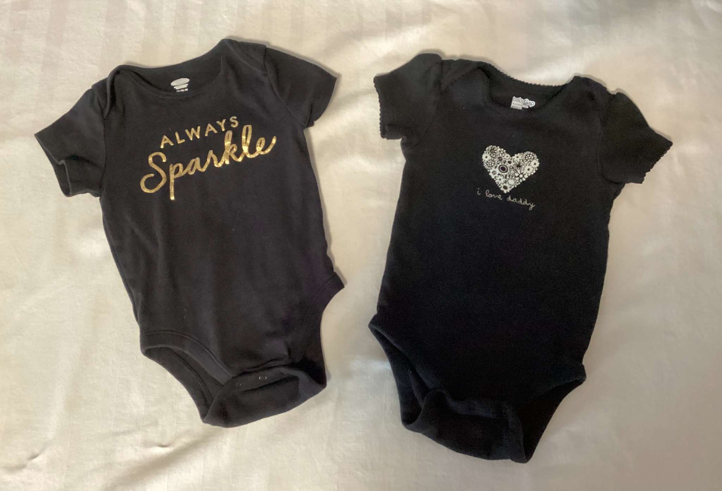 Toddler Girls Onesies and Leggings (Bundle of 6 items) 18-24 months, Kids 24 Month (18-24M)