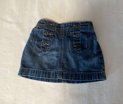 Old Navy Toddler Girl Tank Tops & Denim Skirt (Bundle of 3 items) 18-24 months, Kids 24 Month (18-24M)