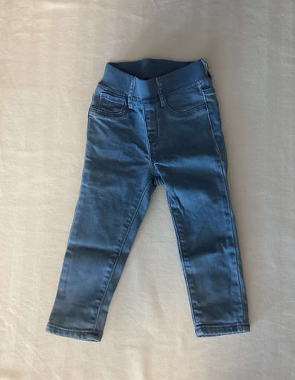 Toddler Girl Tops and Denim Jean Set (Bundle of 3 items) 18-24 months, Kids 24 Month (18-24M)