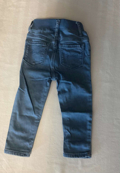 Toddler Girl Tops and Denim Jean Set (Bundle of 3 items) 18-24 months, Kids 24 Month (18-24M)