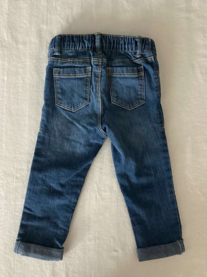 Toddler Girl Tops & Denim Jeans (Bundle of 3 items) 18-24 months, Kids 24 Month (18-24M)