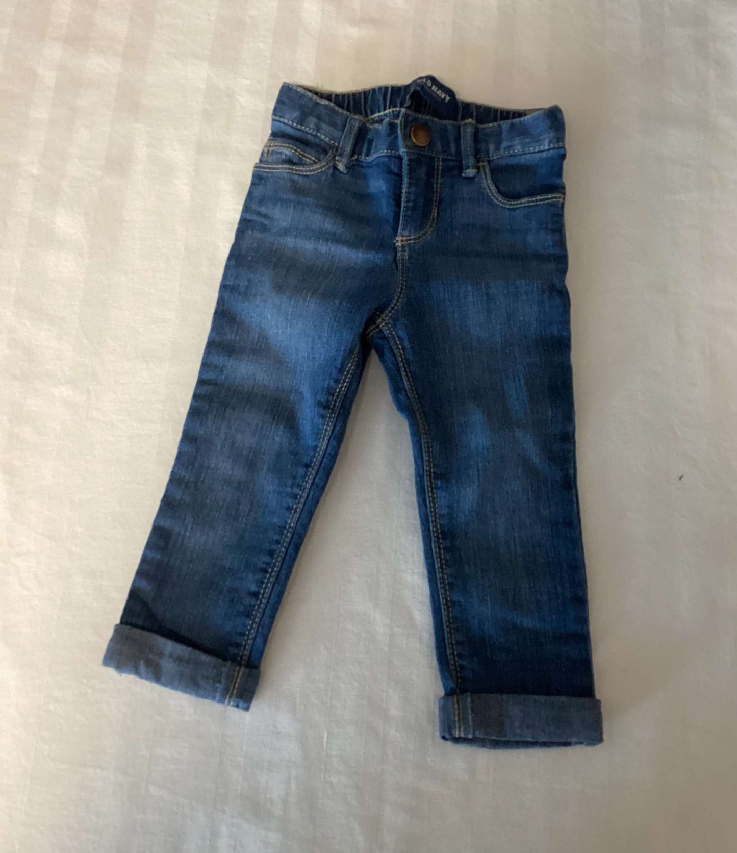 Toddler Girl Tops & Denim Jeans (Bundle of 3 items) 18-24 months, Kids 24 Month (18-24M)