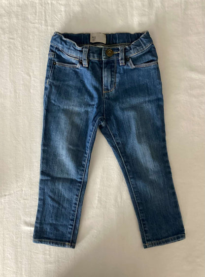 Toddler Girl T-shirt & Denim Jean Outfit (Bundle of 2 items) 2T, Kids 2T