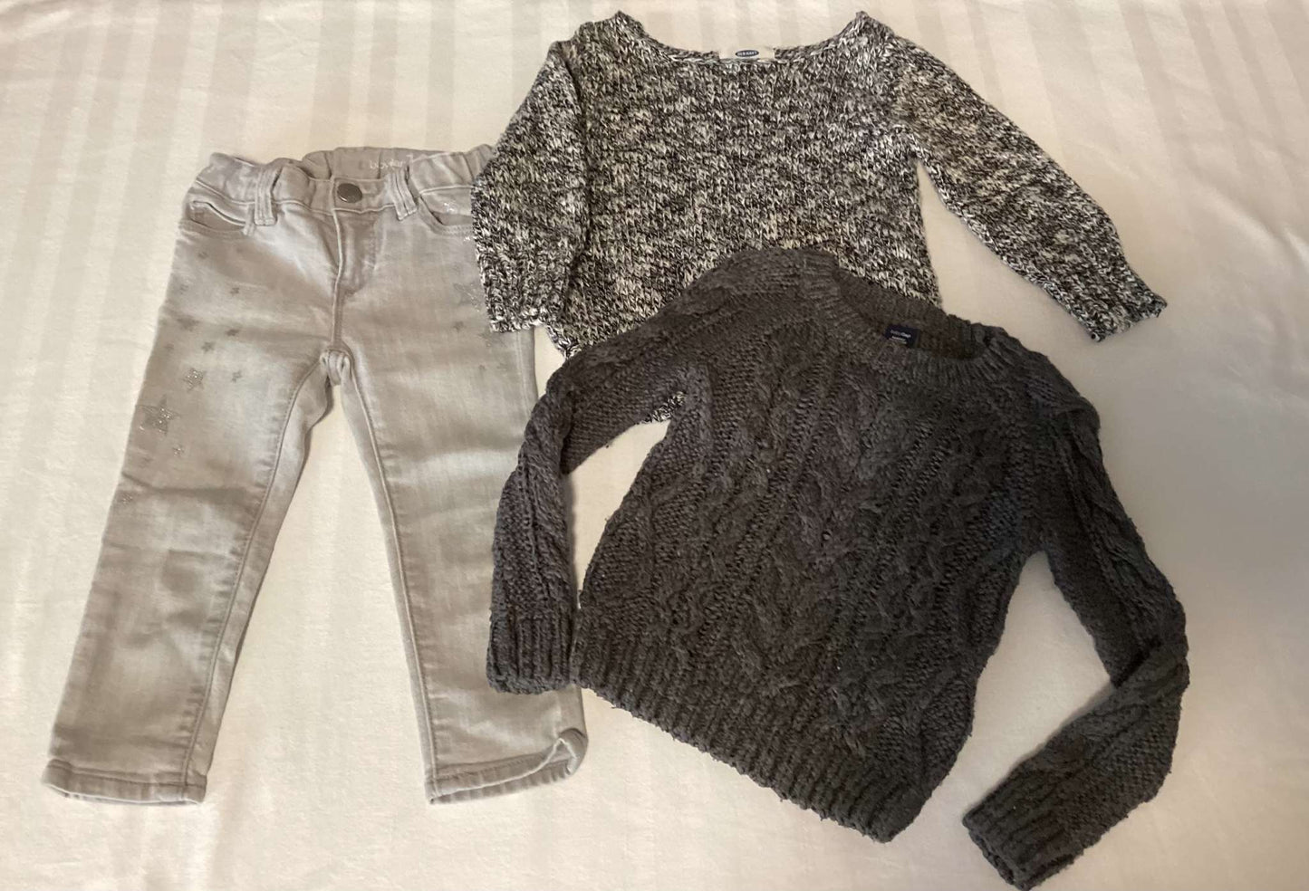 Toddler Girl Sweaters & Pant (Bundle of 3 items) 18-24 months, Kids 24 Month (18-24M)