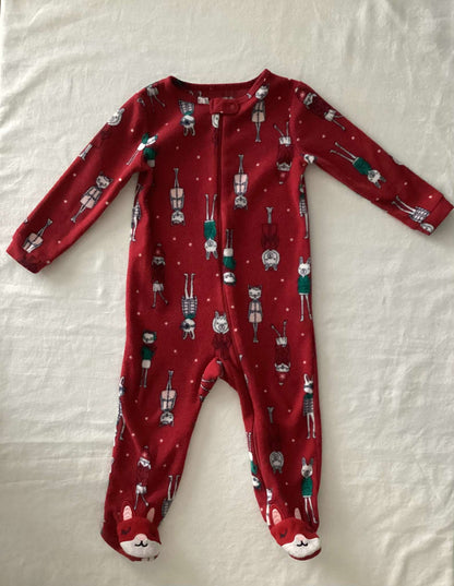 Toddler Fleece PJ Onesies (Bundle of 2) 18-24 months, Kids 24 Month (18-24M)