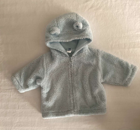 Baby Gap Fleece Zip Up Jacket 0-3 months, Kids 3 Month (0-3M)
