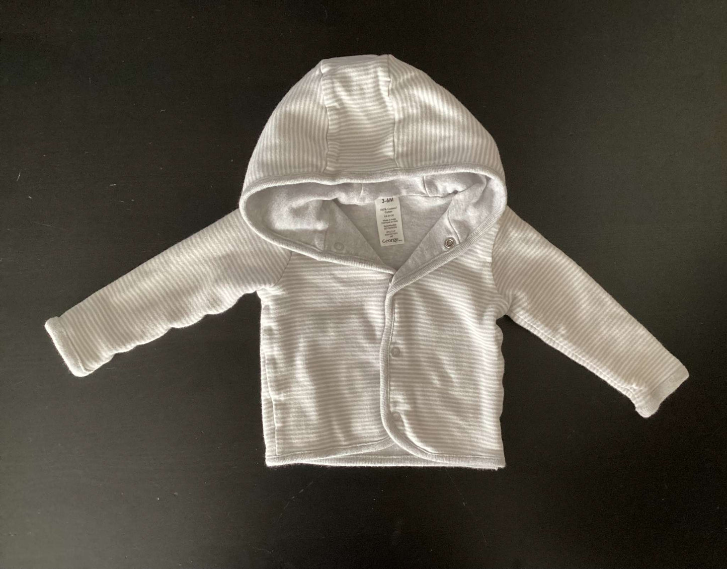 Hooded Buttoned Top and Pants (Bundle of 4) 3-6 months, Kids 6 Month (3-6M)