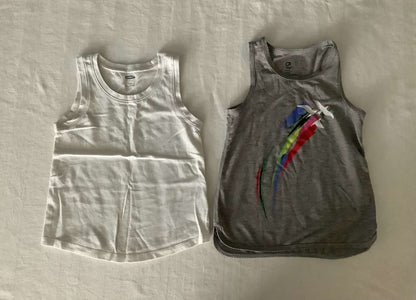 Toddler Girl Tank Tops (Bundle of 4) 2T, Kids 2T