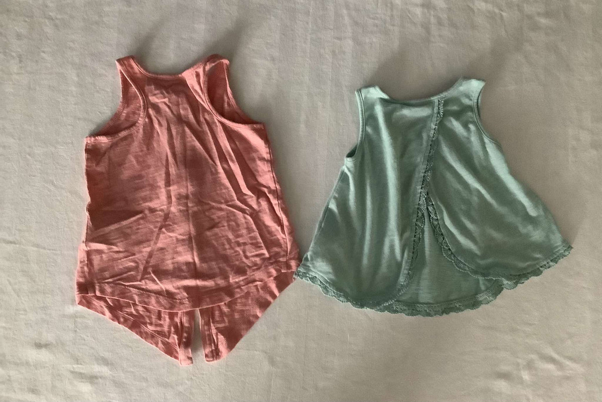 Toddler Girl Tank Tops (Bundle of 4) 2T, Kids 2T