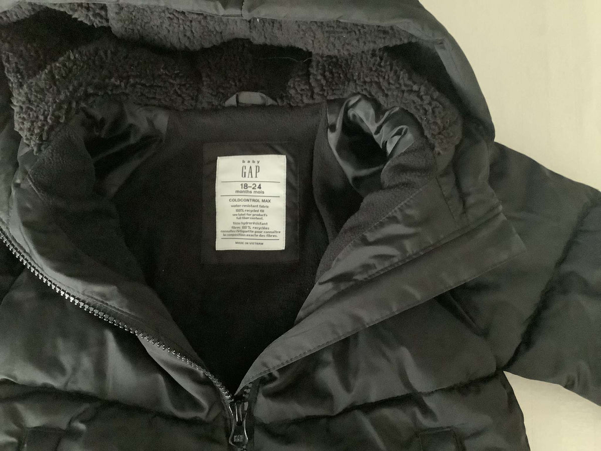 Baby Gap Toddler Girl Puffer Jacket Cold Control Max 18-25 months, Kids 24 Month (18-24M)