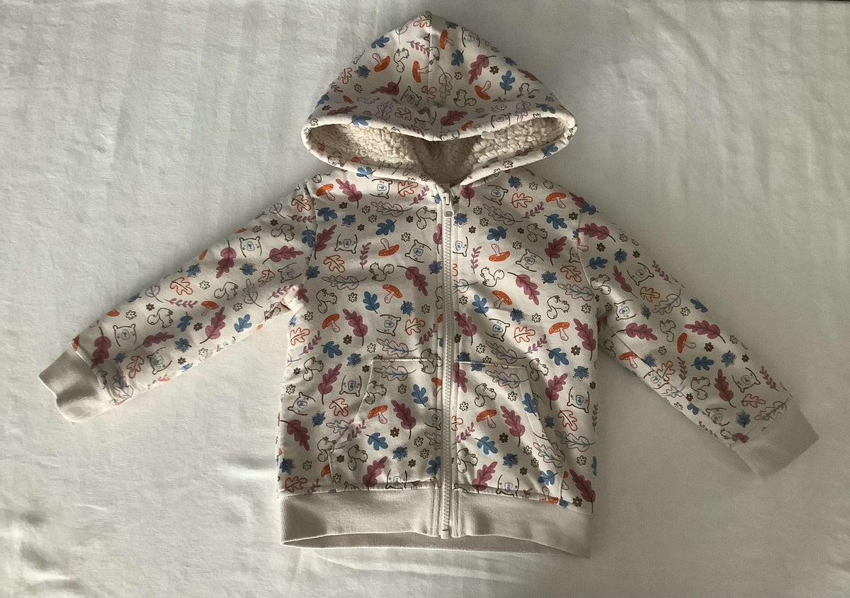 Joe Fresh Toddler Girl Fall Zip Up Sweater 3T, Kids 3T