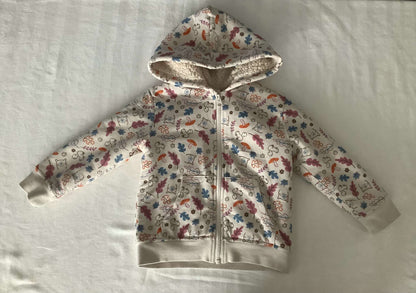 Joe Fresh Toddler Girl Fall Zip Up Sweater 3T, Kids 3T