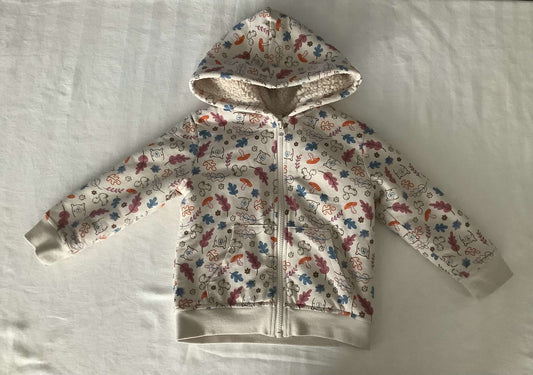 Joe Fresh Toddler Girl Fall Zip Up Sweater 3T, Kids 3T