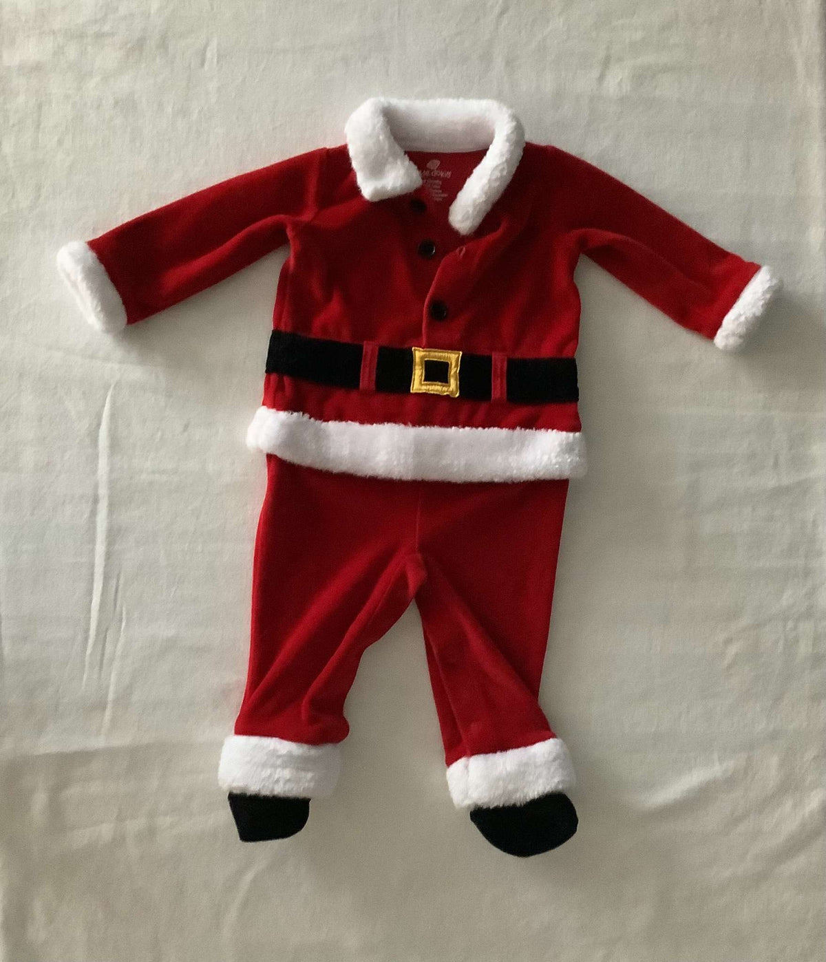 Santa One Piece PJs  9 months, Kids 9 Month (6-9M)