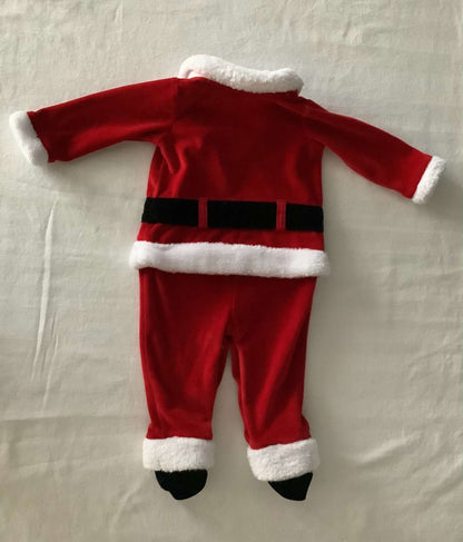 Santa One Piece PJs  9 months, Kids 9 Month (6-9M)