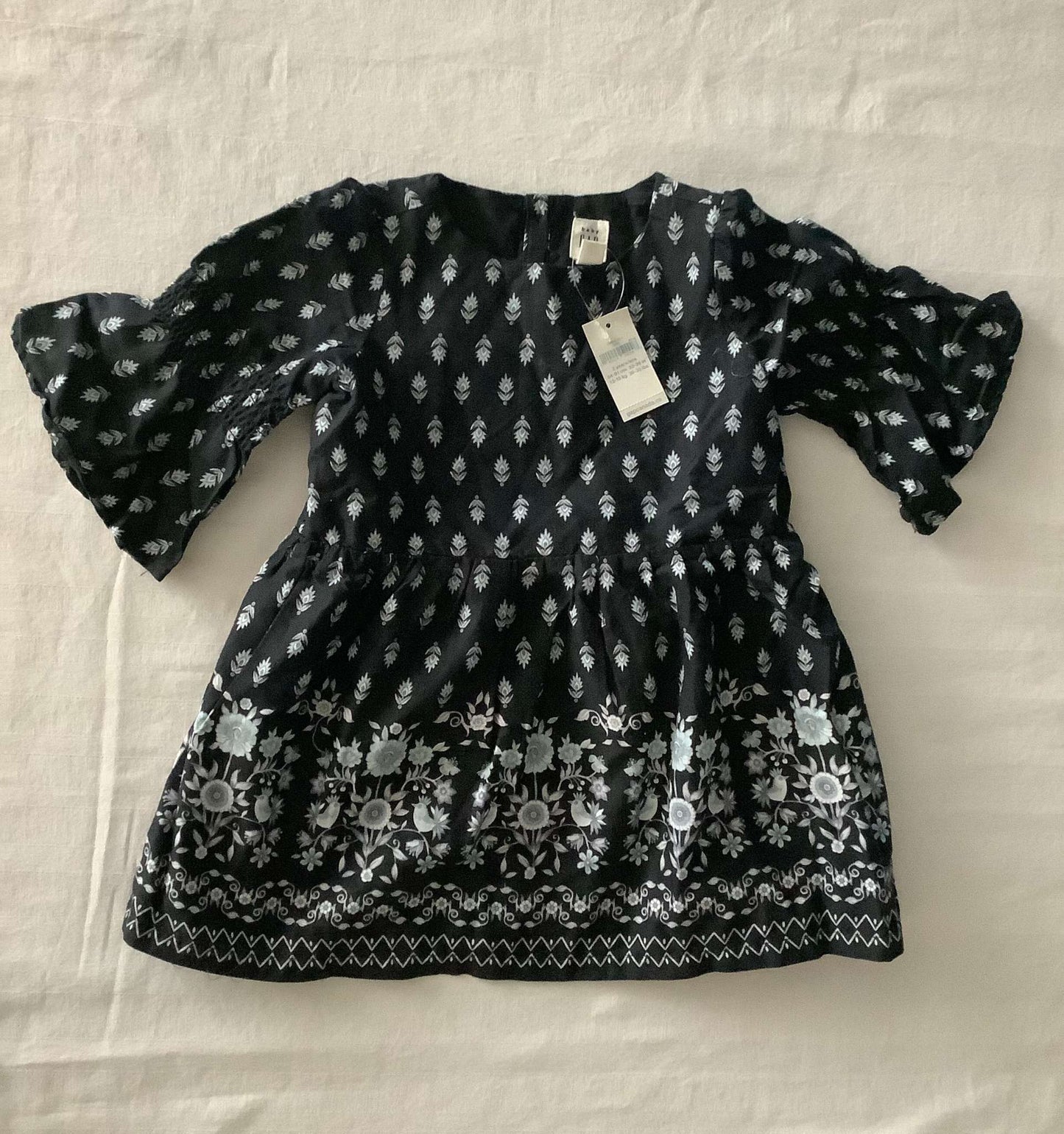 NWT Baby Gap Toddler Girl  L/S Bohemian Dress 2T, Kids 2T
