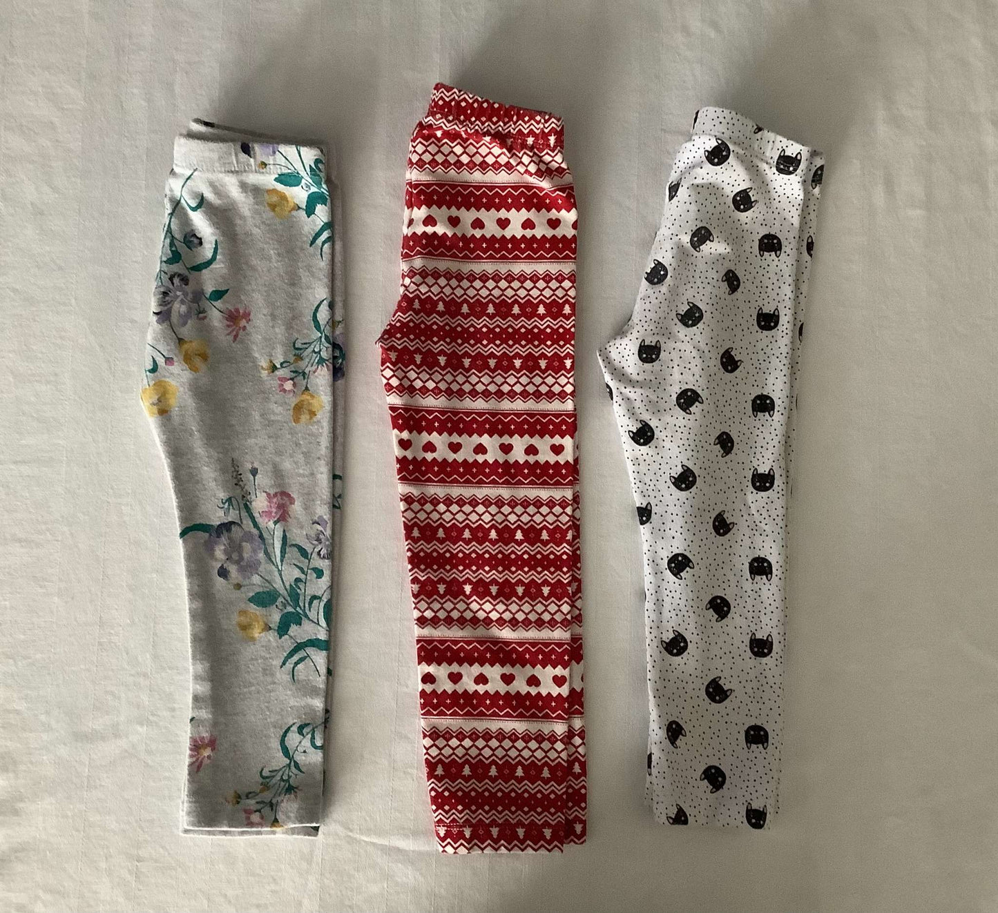 Old Navy Toddler Girl Leggings. (Bundle of 3 items) 3T, Kids 3T